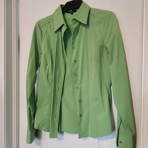 Light green Women's fitted shirt